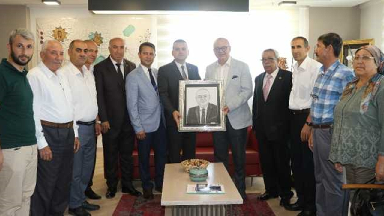 Manisa'da Başkan Cengiz Ergün, Başkan Ümit Taydaş’ı ağırladı