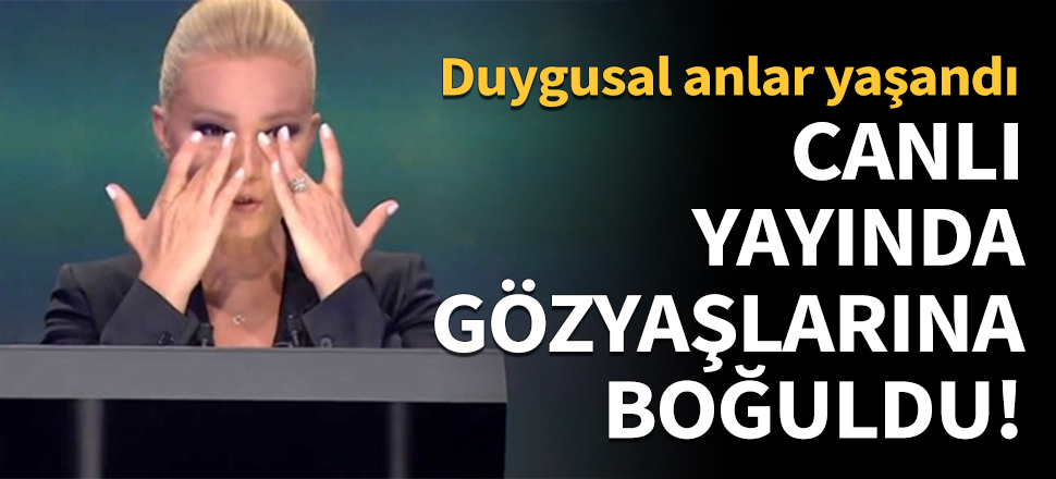 Müge Anlı canlı yayında gözyaşlarına boğuldu!