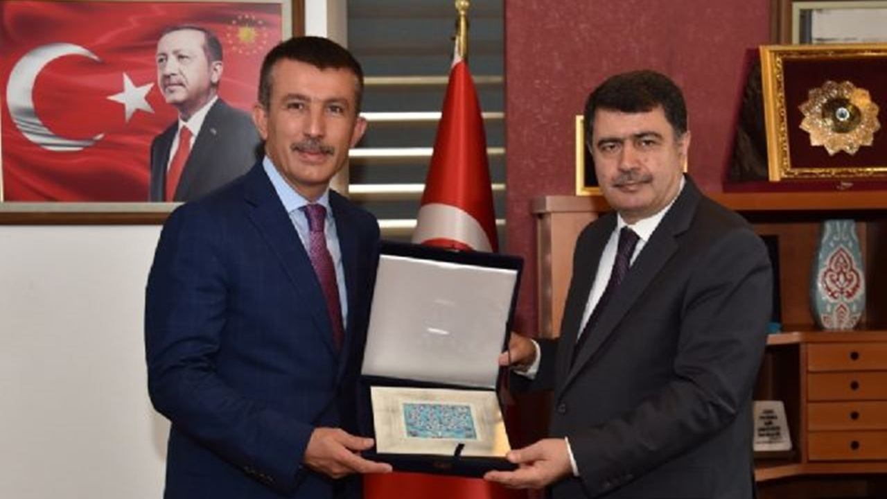 Ankara'da Vali Vasip Şahin’den Başkan Asım Balcı’ya ziyaret