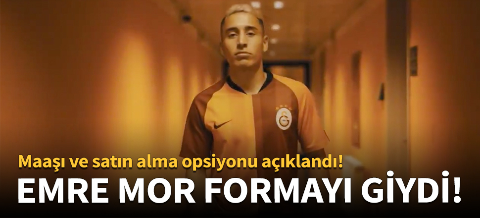 Galatasaray Emre Mor transferini KAP'a bildirdi!
