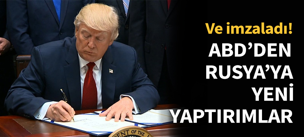ABD'den Rusya'ya yeni yaptırımlar...