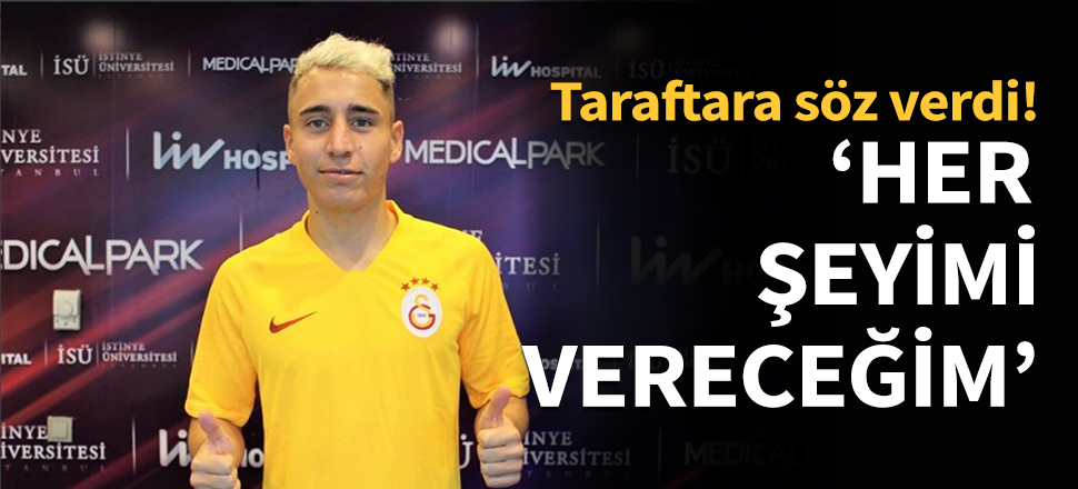 Emre Mor, Galatasaray taraftarına seslendi!