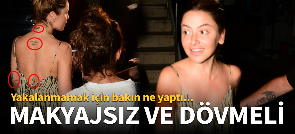 Hadise dövme rekoru kırdı!