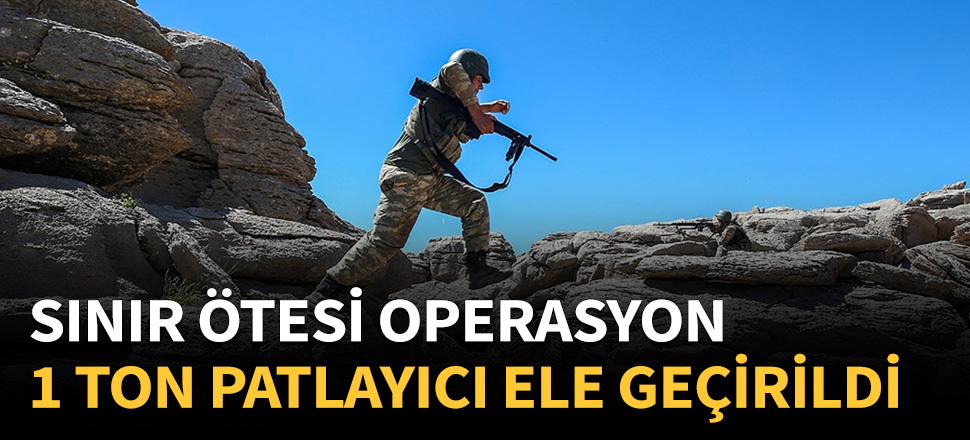 Jandarma ve MİT'ten sınır ötesi operasyon