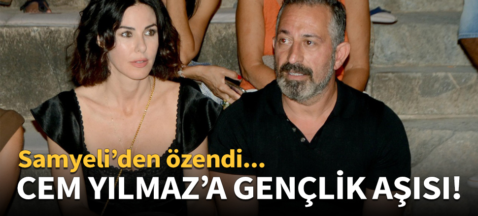 Cem Yılmaz'dan gençlik aşısı!