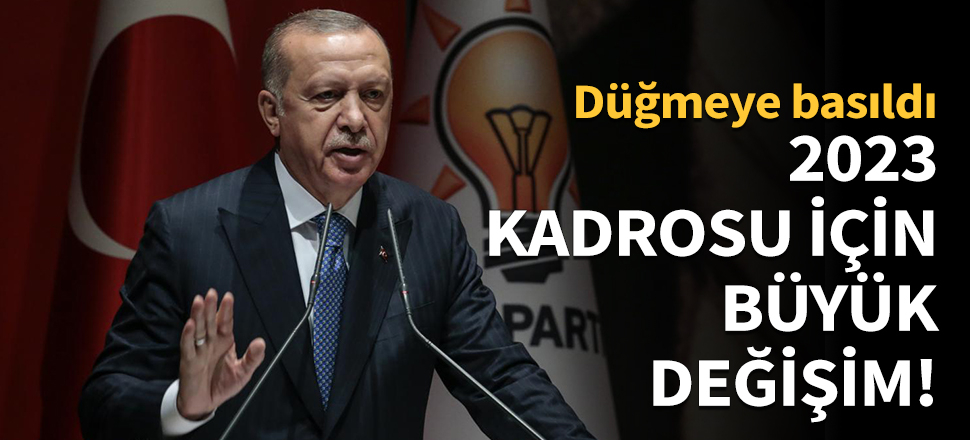 2023 kadrosu için büyük değişim!