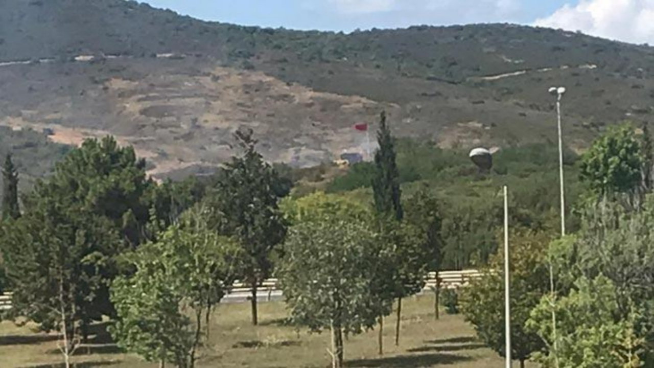 Tuzla Piyade Okulu'nda yangın!