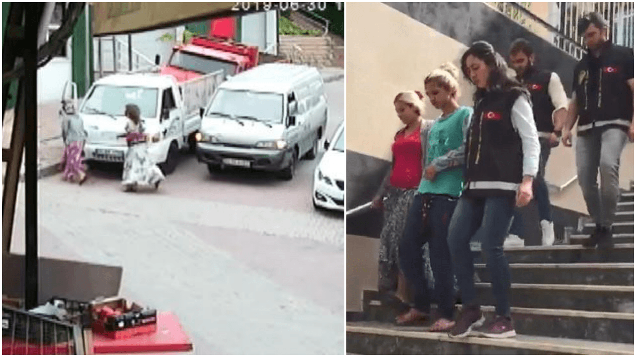 Polise biber gazı sıkıp, ısırdılar!