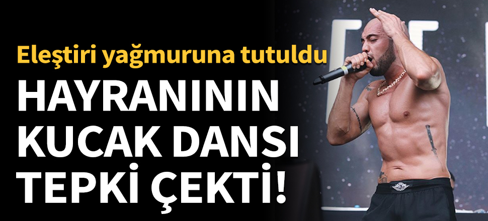 Hayranının kucak dansı sosyal medyada tepki çekti!