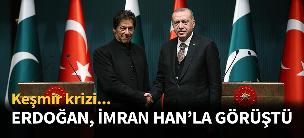 Erdoğan, İmran Han ile görüştü...