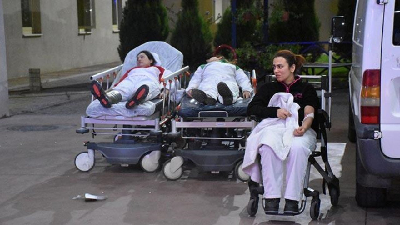 25 işçi hastaneye kaldırıldı!