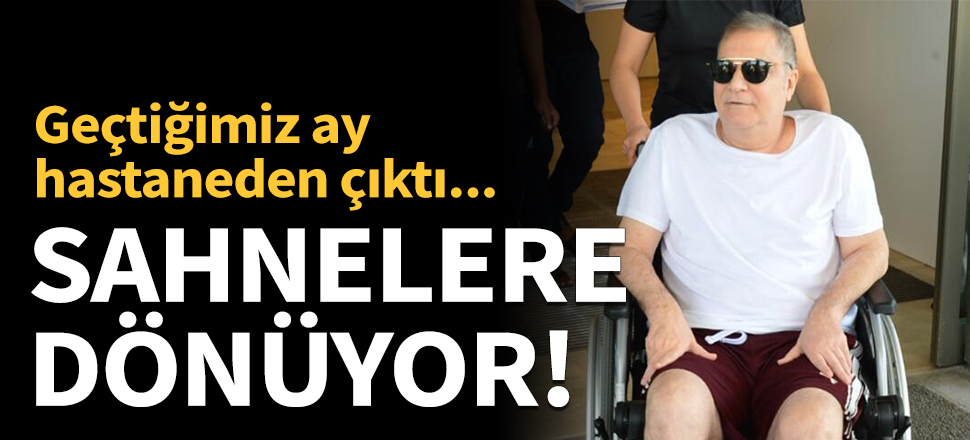 Mehmet Ali Erbil sahnelere dönüyor!