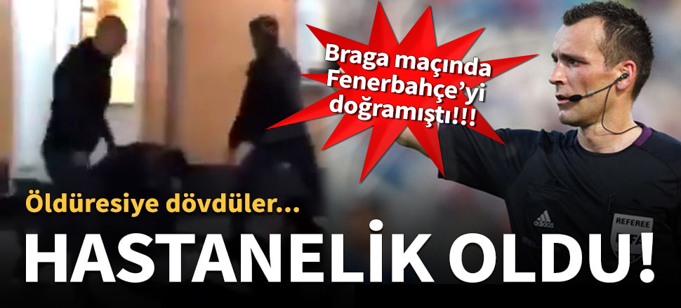 Fenerbahçe'yi yakan hakem, ülkesinde dayak yedi!