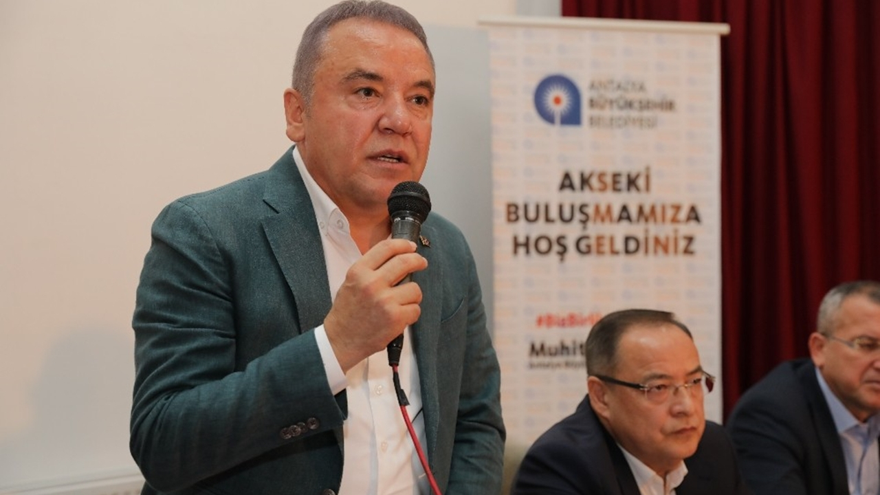 Antalya'da Başkan Muhittin Böcek: "Yatırımlarımızı 2020-2021 yıllarında yapacağız"