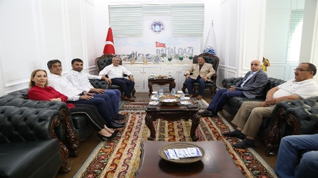 Malatya'da Celal Fendoğlu’ndan Battalgazi Belediyesine ziyaret