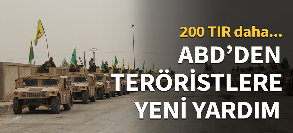 ABD'den teröristlere yeni yardım...