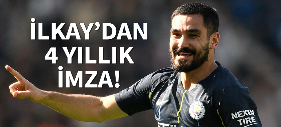 İlkay Gündoğan'ın sözleşmesi uzatıldı!