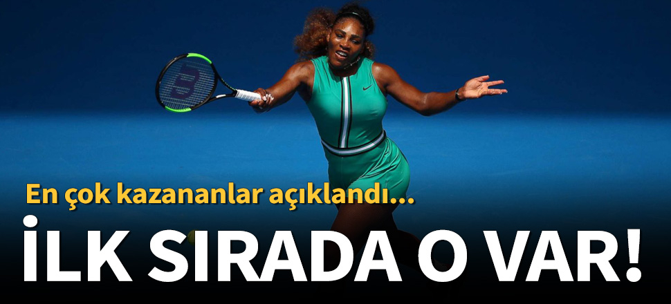 En çok kazanan kadın sporcular belli oldu!