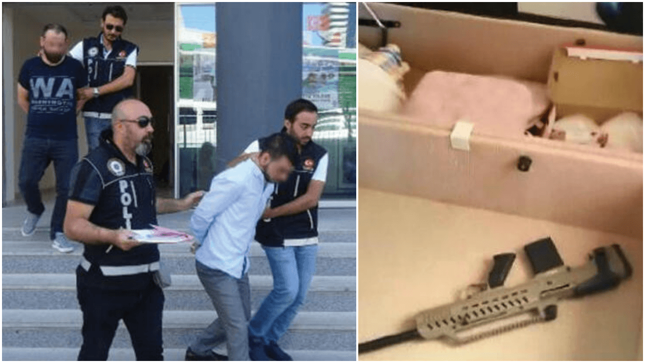 Lüks rezidansa polis operasyonunda yakalandılar!