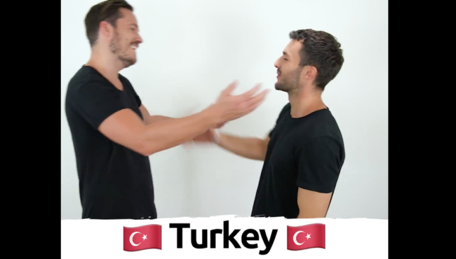 Ülkelere göre selamlaşma şekilleri... Türkiye de içerir