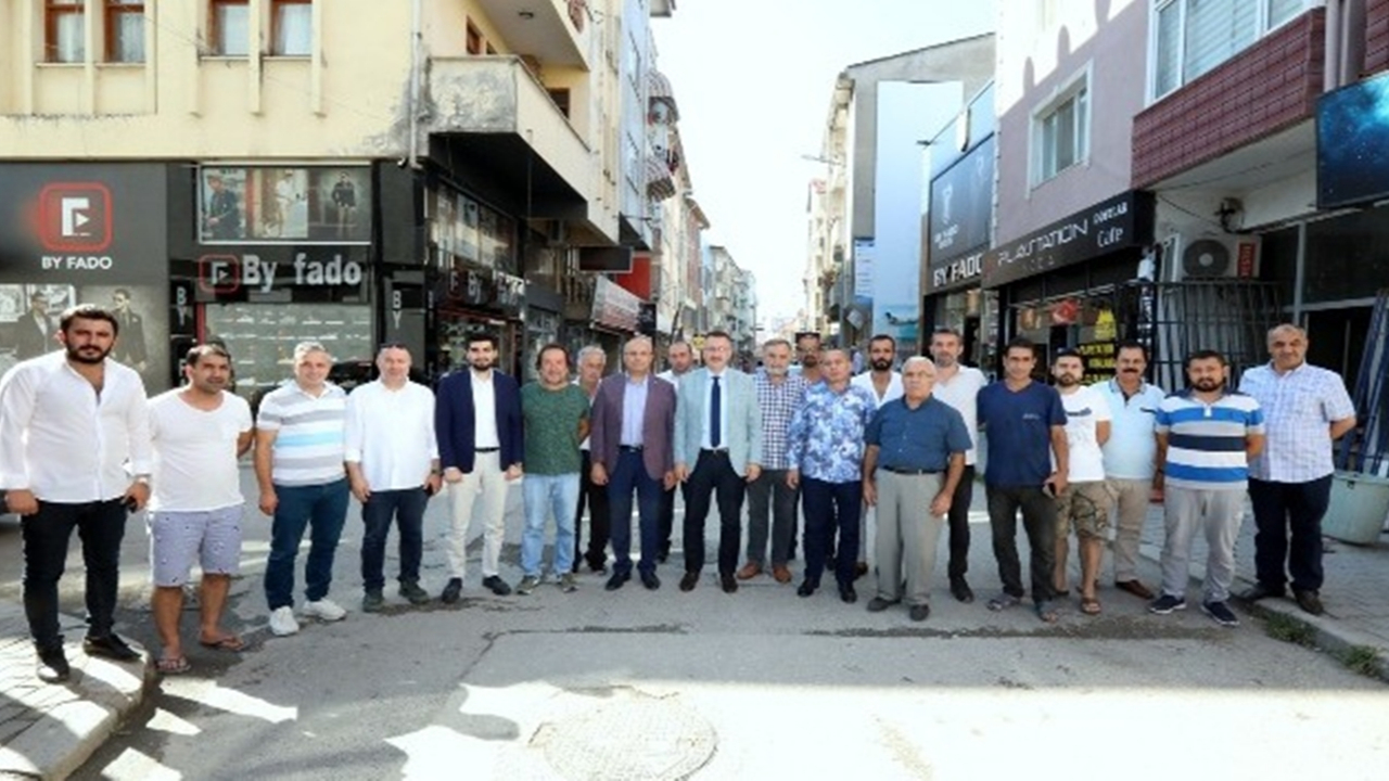 Sakarya'da Başkan Mutlu Işıksu, “Esnaf mutlu olursa Adapazarı mutlu olur”