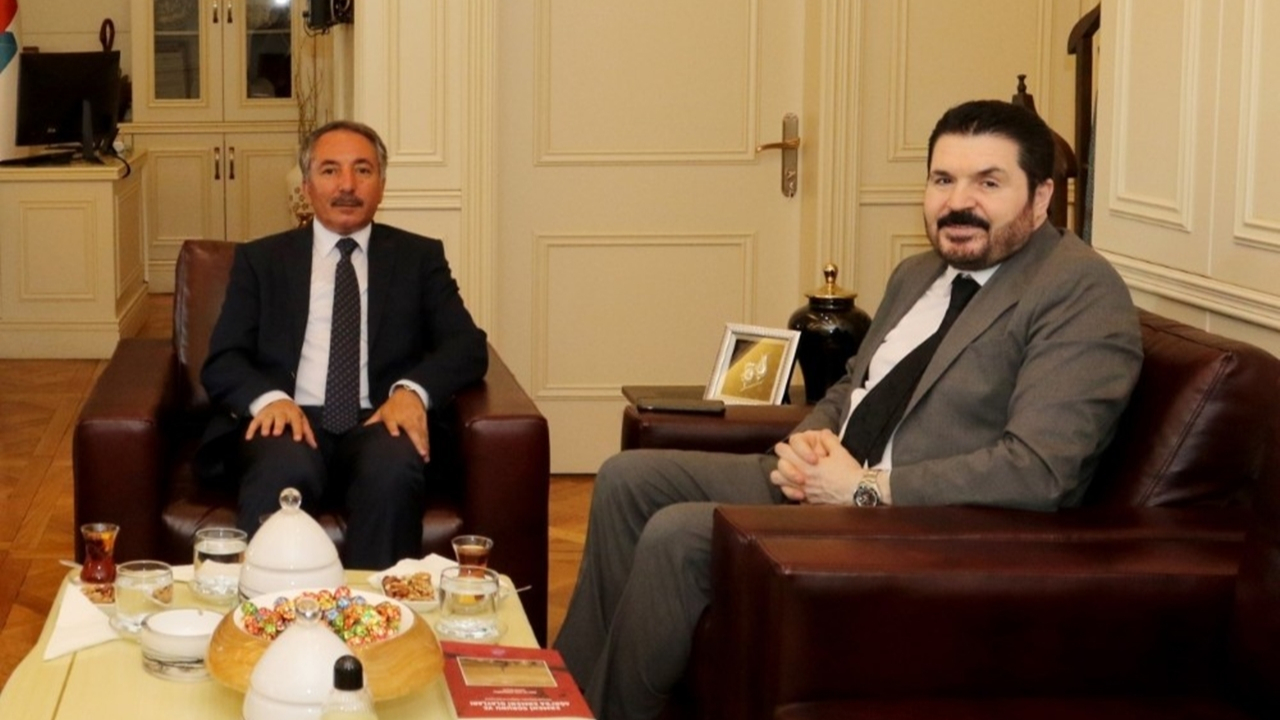 Ağrı'da Savcı Sayan’dan Rektör Karabulut’a ziyaret