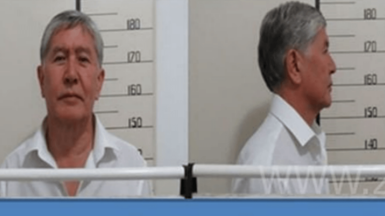 Almazbek Atambayev gözaltı merkezine konuldu!