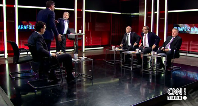 CHP Milletvekili Aykut Erdoğdu Tarafsız Bölge'de rezalet çıkardı