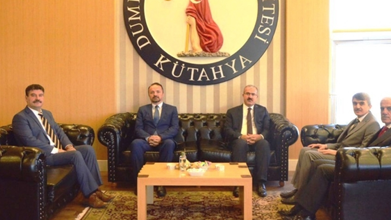 Kütahya'da Vali Ömer Toraman’dan Rektör Uysal’a ziyaret