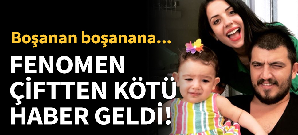 Fenomen çiftten kötü haber geldi!