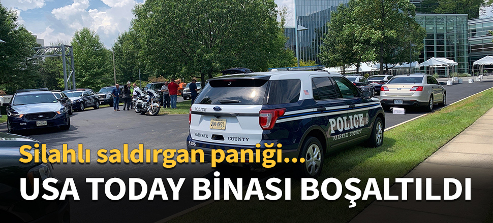 USA Today binası boşaltıldı...