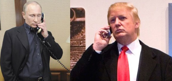 Vladimir Putin ve Donald Trump'tan ilk görüşme!
