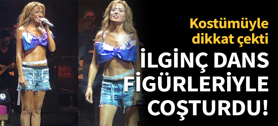 İlginç dans figürleriyle hayranlarını coşturdu!
