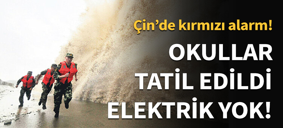 Okullar tatil edildi, elektrik yok...