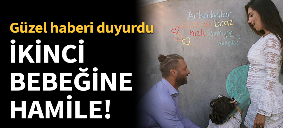 İkinci bebeğine hamile!