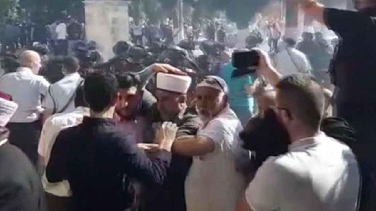 İsrail polisinden Filistinlilere müdahale!