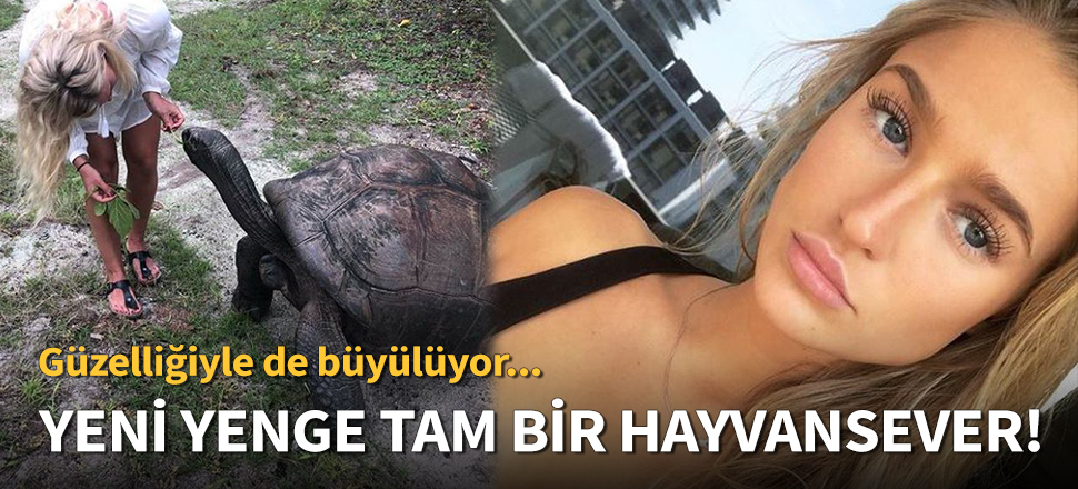 Fenerbahçe'nin yeni yengesi tam bir hayvansever!