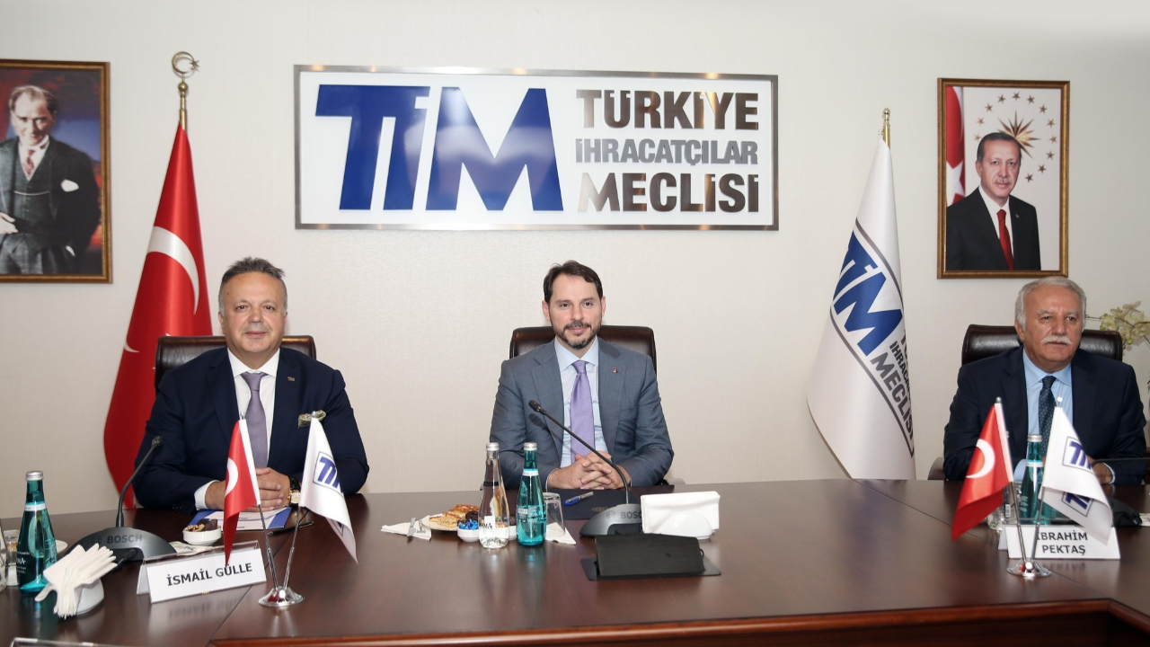 Bakan Albayrak'tan TİM'e ziyaret...