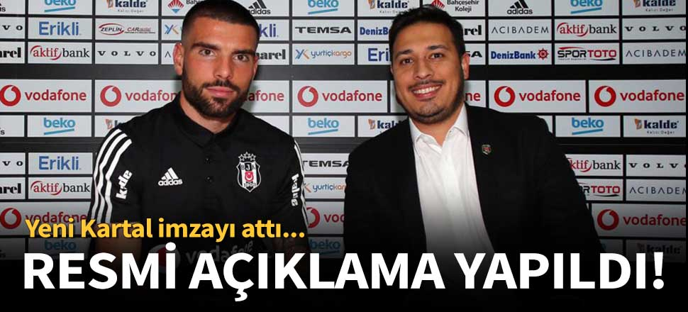 Beşiktaş, transferi resmen açıkladı!