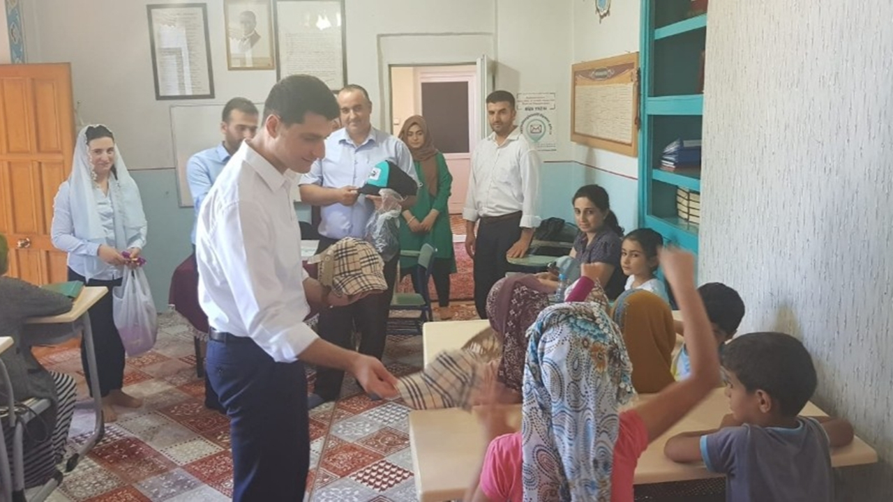 Malatya'da Kaymakam Recep Aydın’dan öğrencilere ziyaret