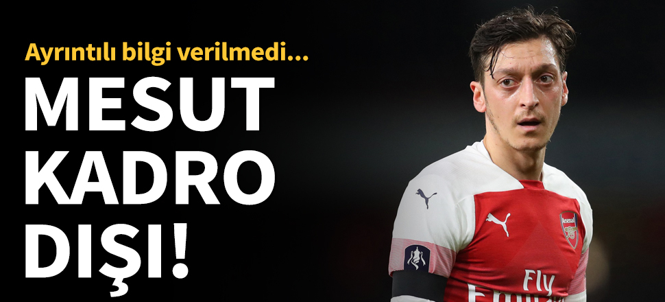Arsenal'den Mesut kararı!