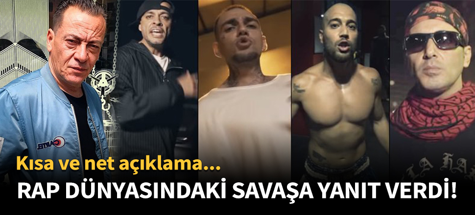 Rap dünyasındaki savaşa ünlü rapçi yanıt verdi!