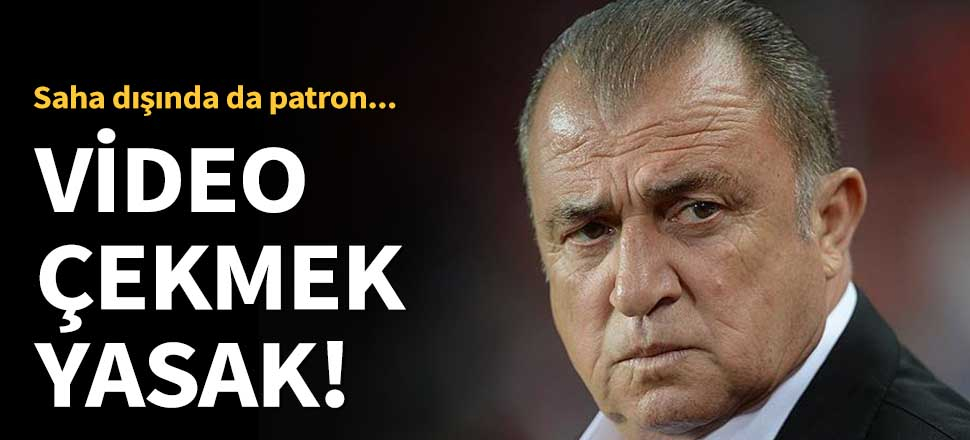 Fatih Terim kuralları!