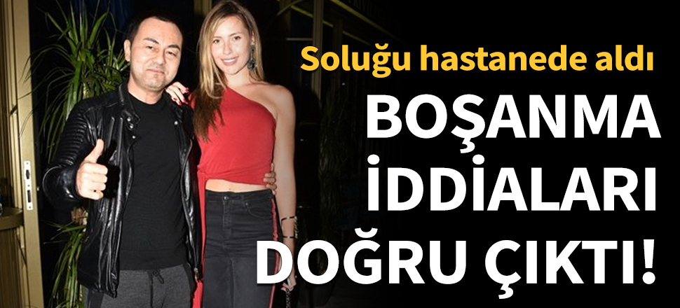 Boşanma haberlerinden sonra soluğu hastanede aldı!