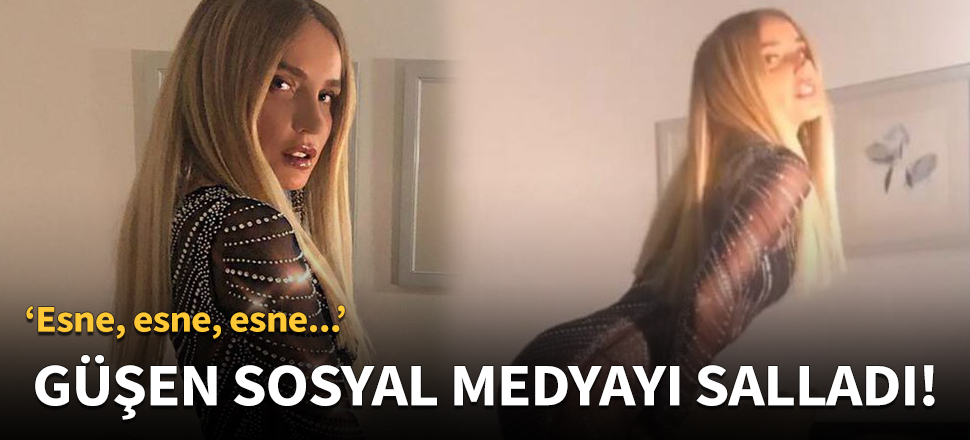 Gülşen transparan elbisesiyle Instagram'ı salladı!