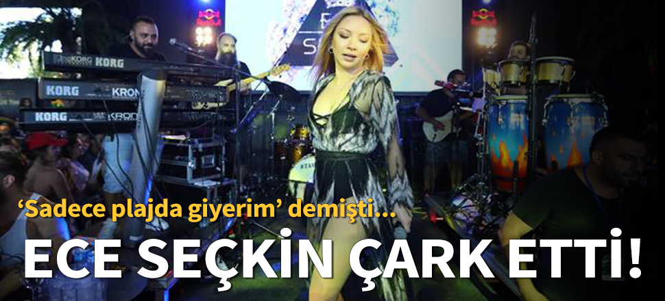 "Mayoyu sadece plajda giyerim' demişti...