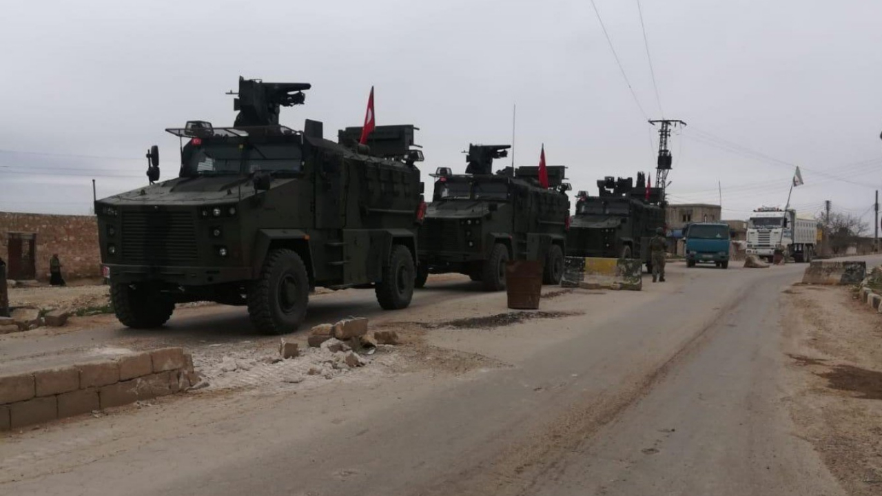 Tel Rıfat'ta ortak devriye!