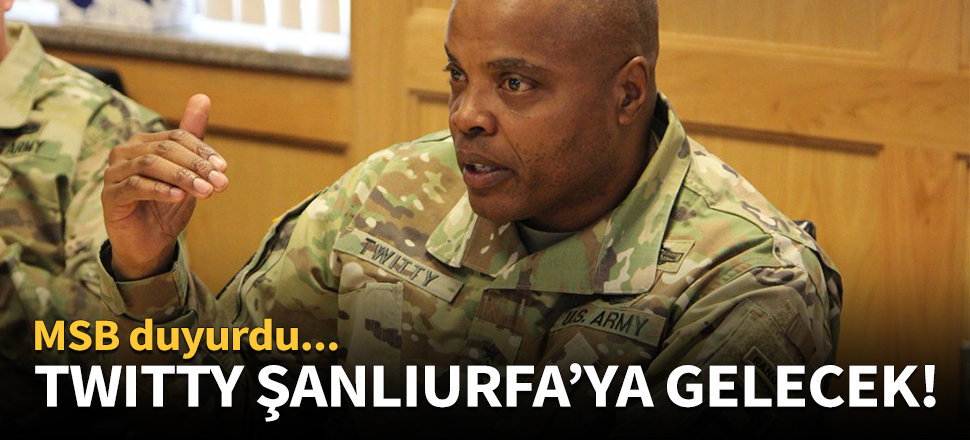 ABD'li komutan Şanlıurfa'ya gelecek!