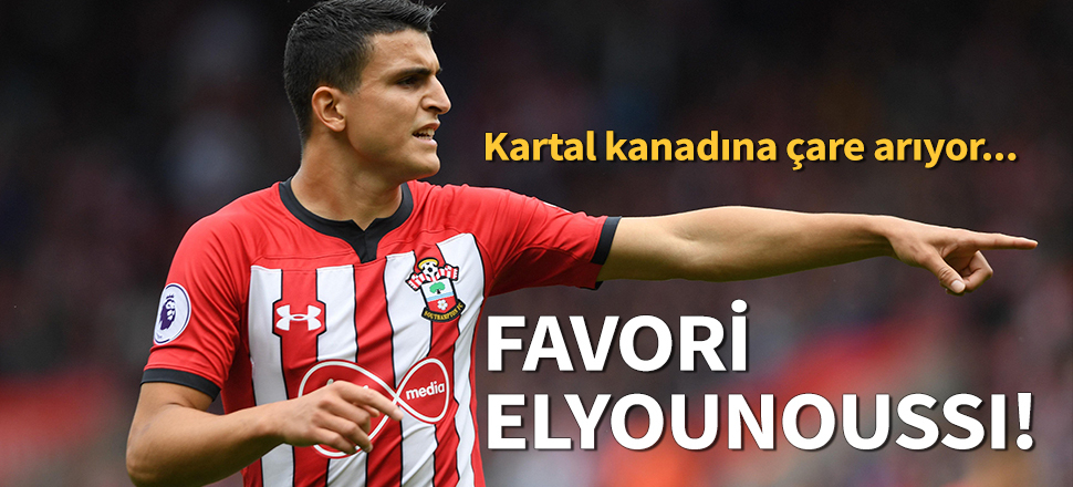 Beşiktaş'ta favori Elyounoussi!