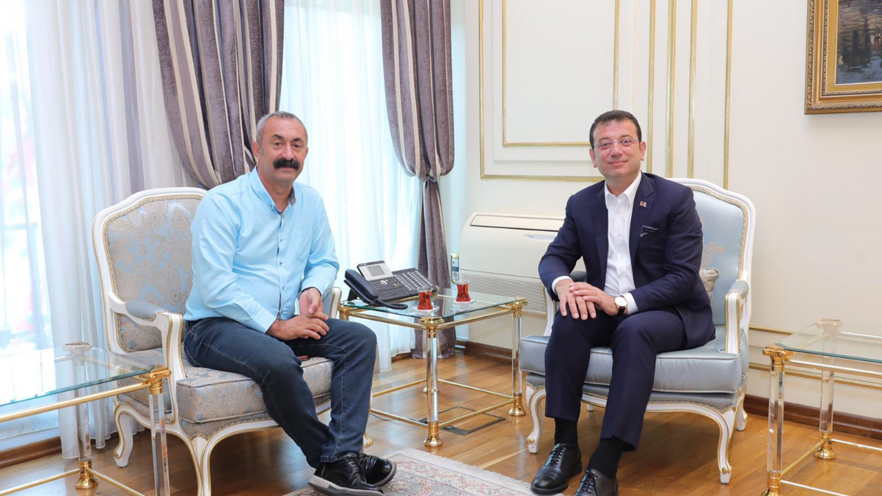 'Komünist Başkan'dan İmamoğlu'na tebrik ziyareti!
